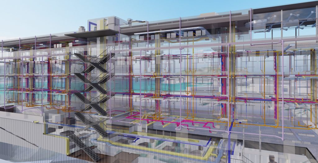 Control de calidad BIM y detección de interferencias en instalaciones MEP